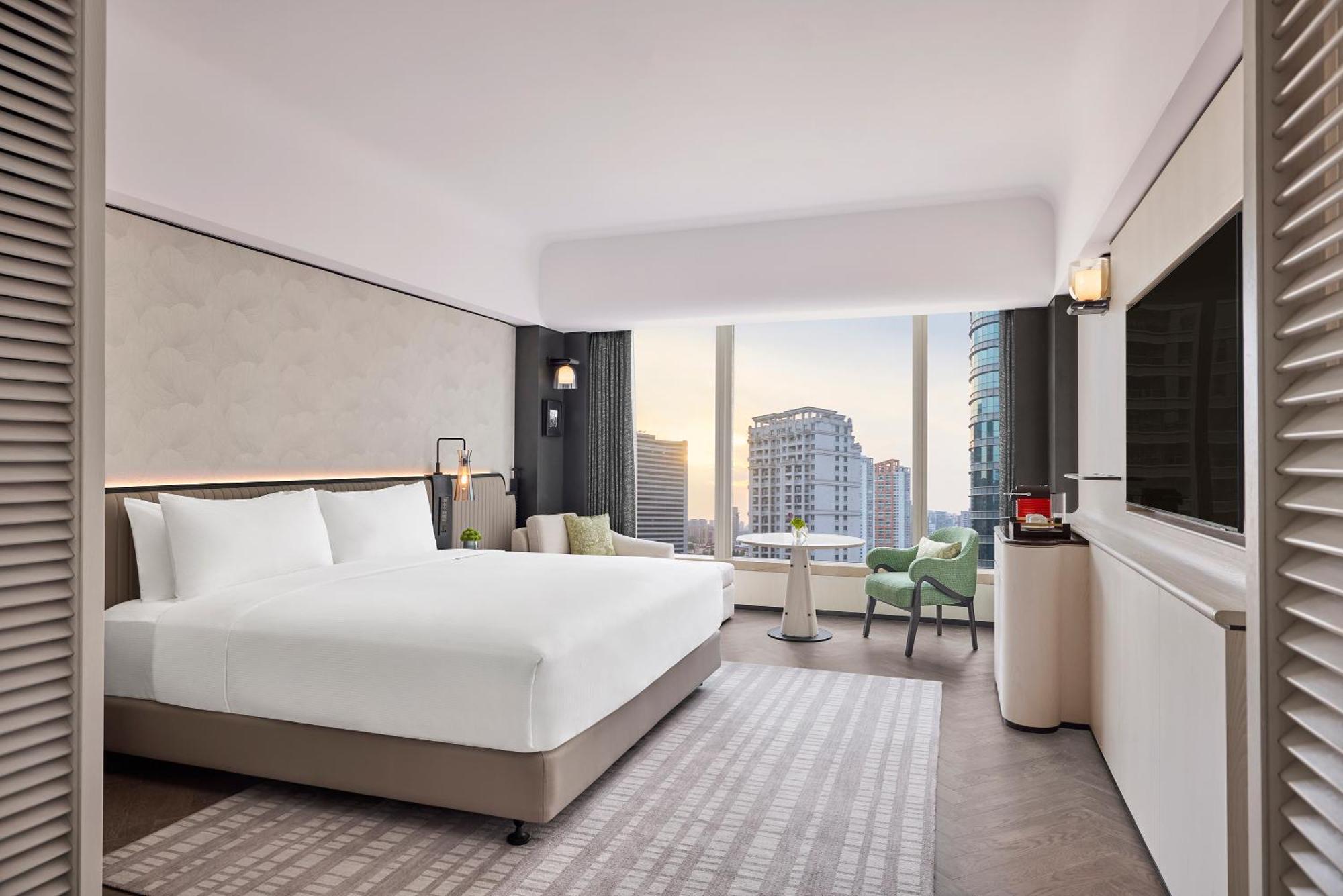 Hilton Shanghai City Center -Steps From Iconic Landmarks Wukang Mansion And Jing'An Temple Eksteriør bilde