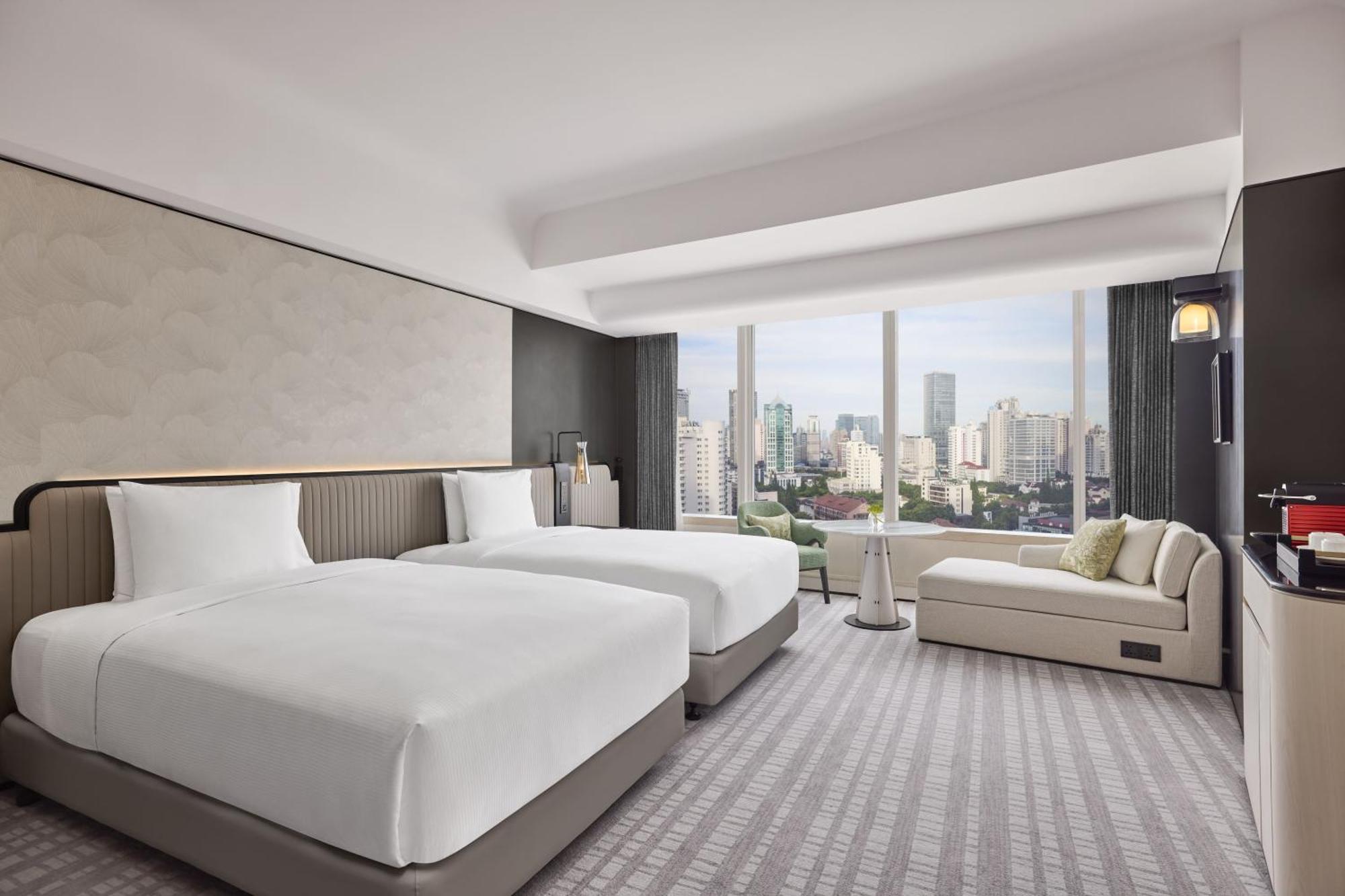 Hilton Shanghai City Center -Steps From Iconic Landmarks Wukang Mansion And Jing'An Temple Eksteriør bilde