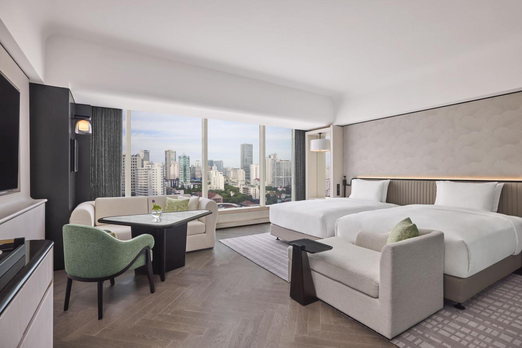 Hilton Shanghai City Center -Steps From Iconic Landmarks Wukang Mansion And Jing'An Temple Eksteriør bilde