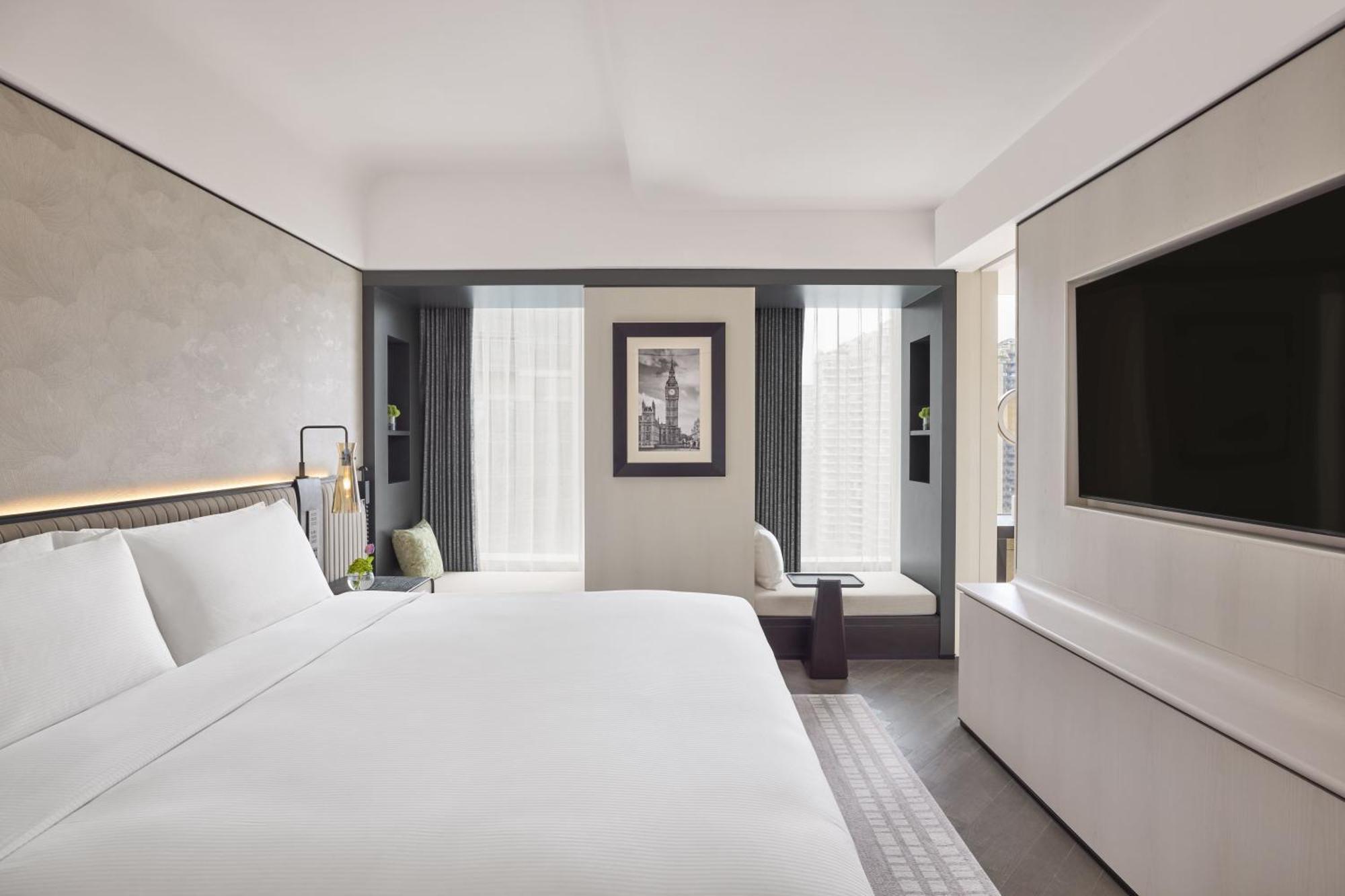 Hilton Shanghai City Center -Steps From Iconic Landmarks Wukang Mansion And Jing'An Temple Eksteriør bilde