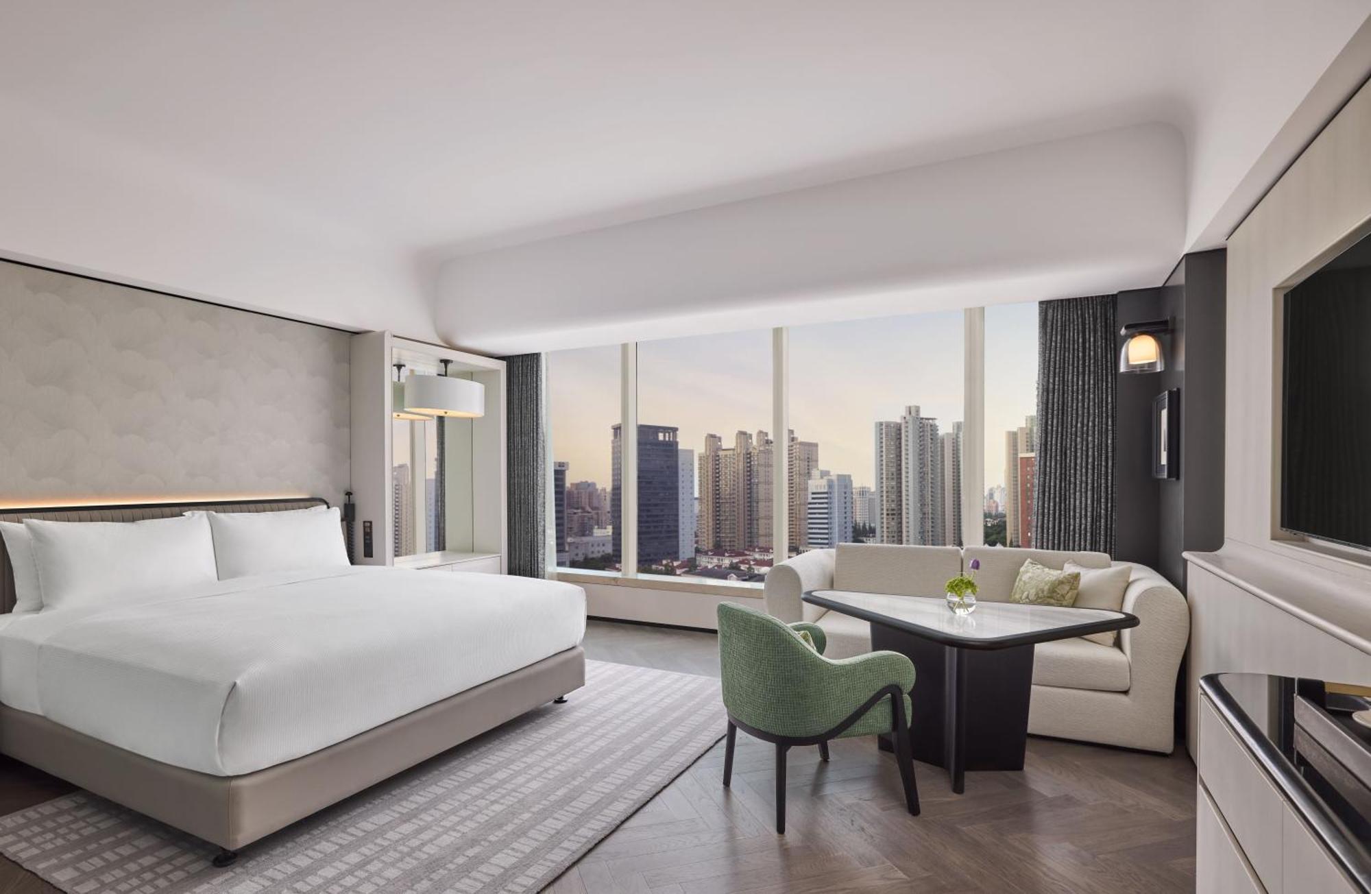 Hilton Shanghai City Center -Steps From Iconic Landmarks Wukang Mansion And Jing'An Temple Eksteriør bilde