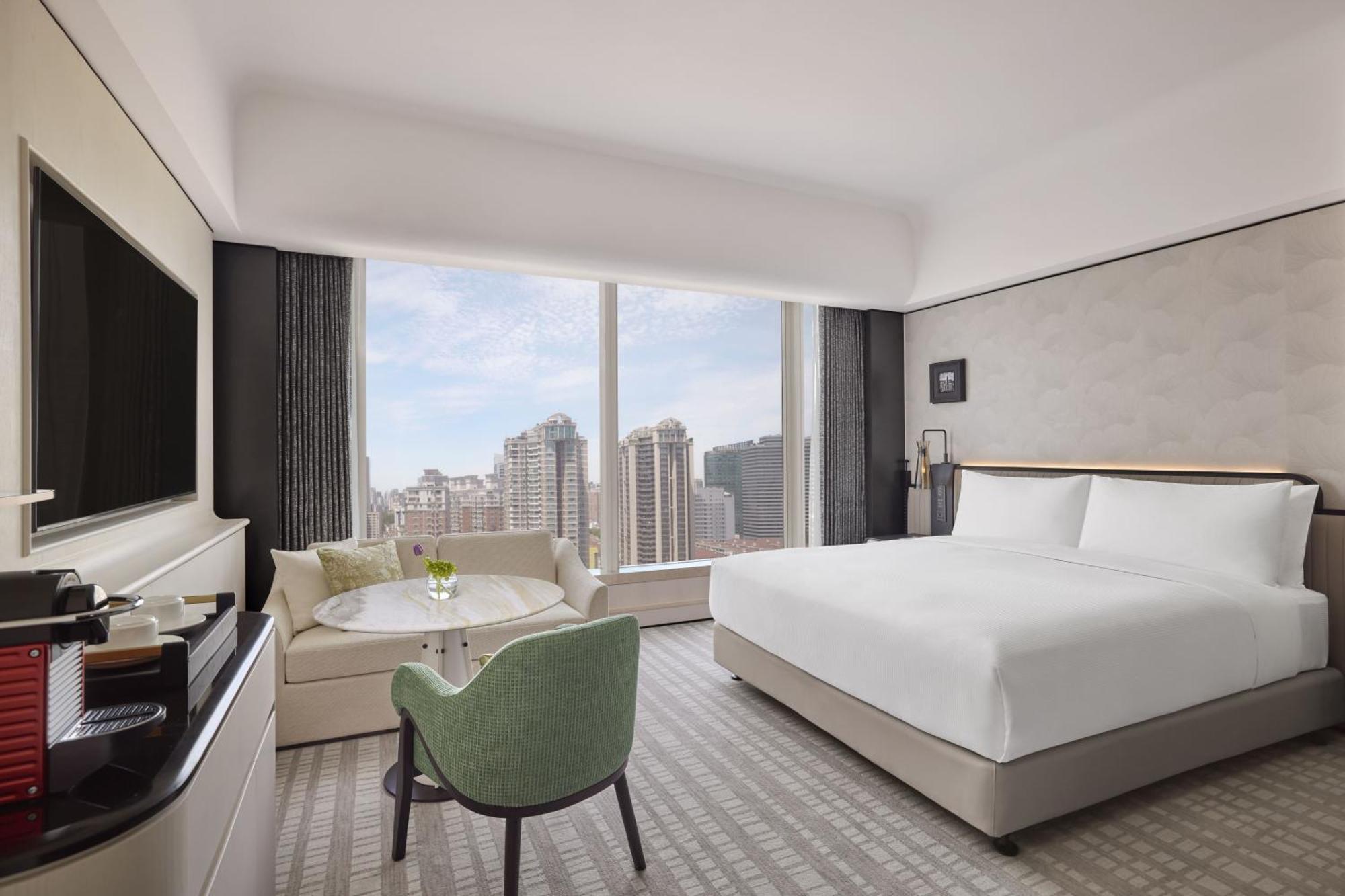 Hilton Shanghai City Center -Steps From Iconic Landmarks Wukang Mansion And Jing'An Temple Rom bilde